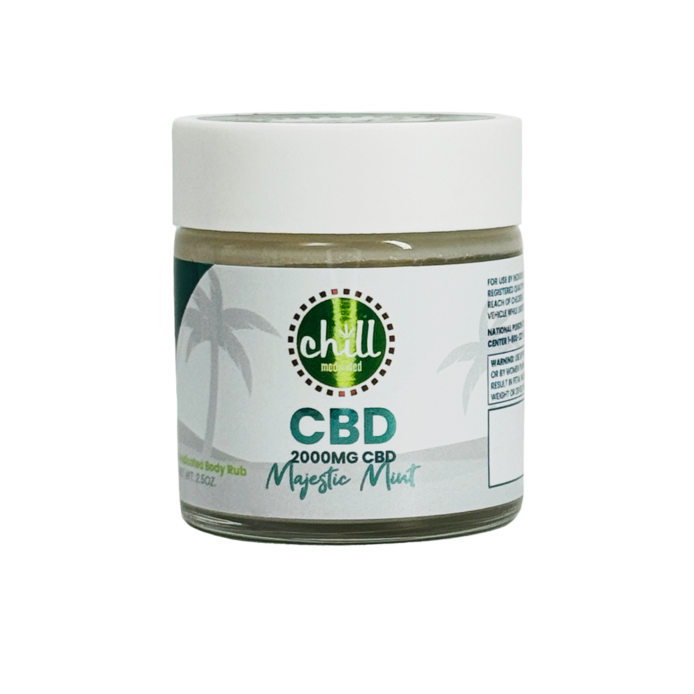 Chill Medicated CBD 2000mg Cream