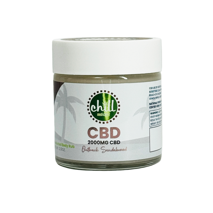 Chill Medicated CBD 2000mg Cream