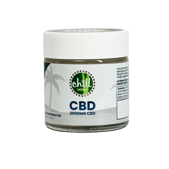 Chill Medicated CBD 2000mg Cream