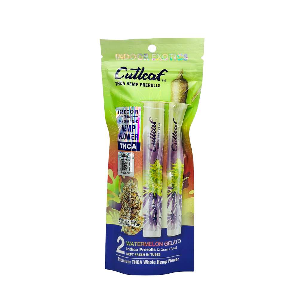 Cutleaf THCA Indica Pre-Rolls