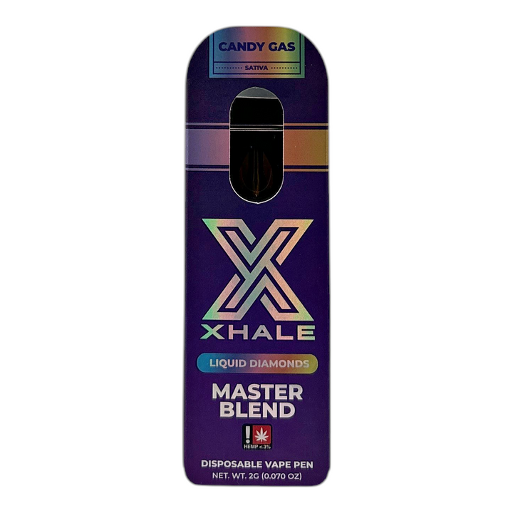 Xhale Liquid Diamonds Master Blend THCA X Px9 2G Sativa Disposable Vape