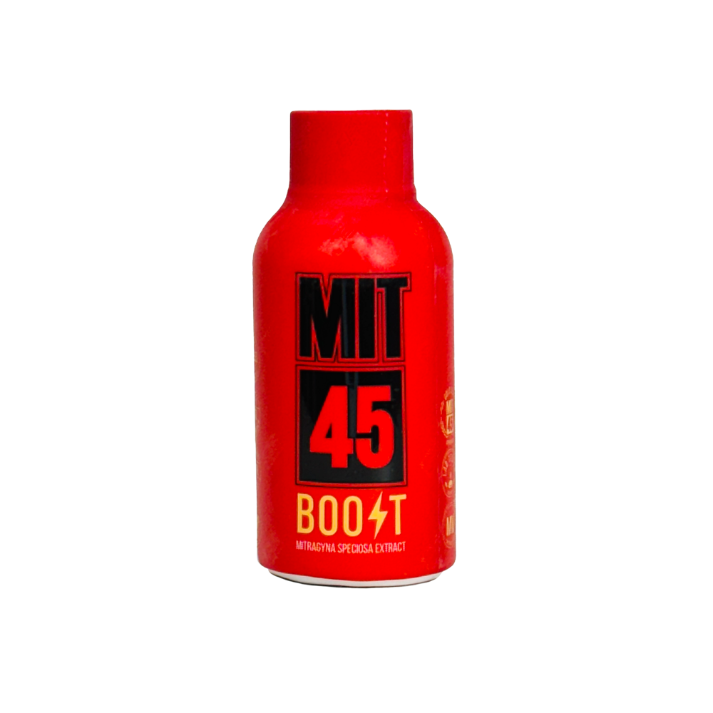 MIT 45 Boost Extract - High-strength kratom extract for energy enhancement and quick wellness support.