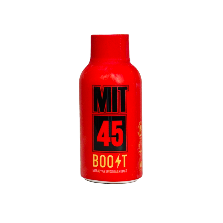 MIT 45 Boost Extract - High-strength kratom extract for energy enhancement and quick wellness support.