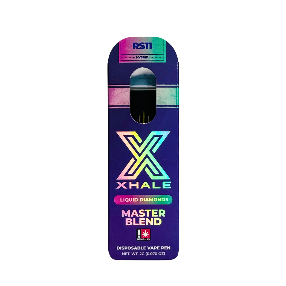 Xhale Liquid Diamonds Master Blend THCA X Px9 2G Hybrid Disposable Vape