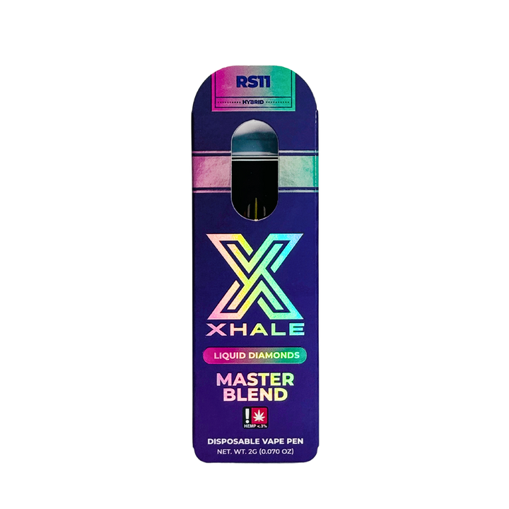 Xhale Liquid Diamonds Master Blend THCA X Px9 2G Hybrid Disposable Vape