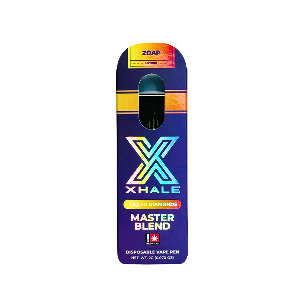 Xhale Liquid Diamonds Master Blend THCA X Px9 2G Hybrid Disposable Vape