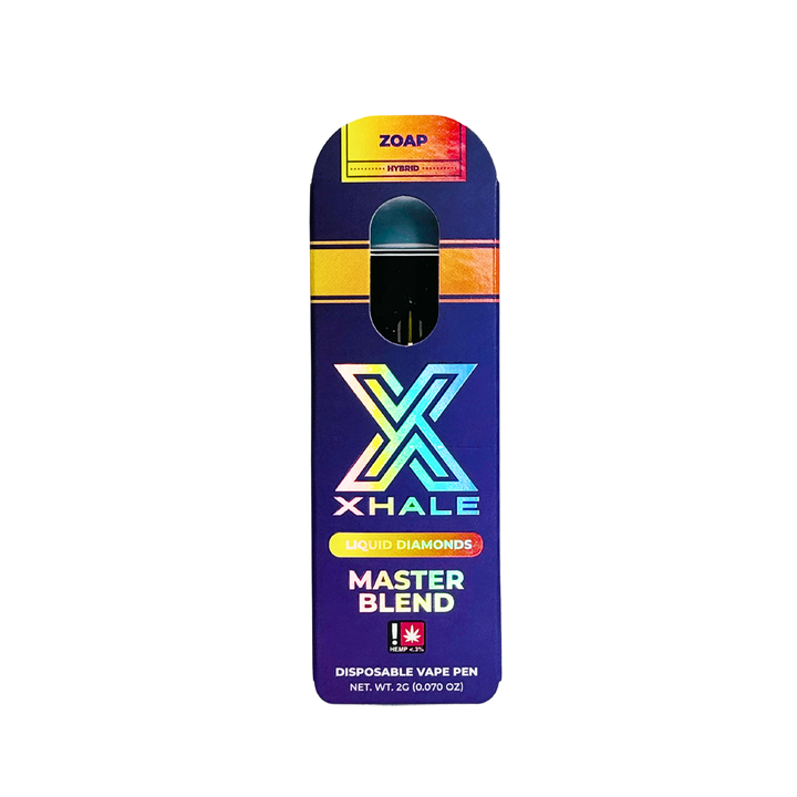 Xhale Liquid Diamonds Master Blend THCA X Px9 2G Hybrid Disposable Vape